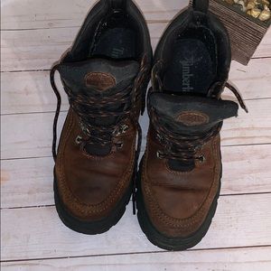 Timberland Brown Leather Boots Size 7 M
